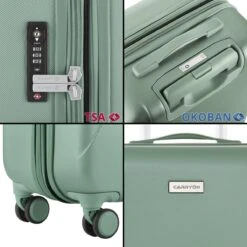 CarryOn Skyhopper Kofferset – TSA Handbagage + Reiskoffer 78cm – Dubbele Wielen - Olijf -Mode Bagage Winkel 1200x1200 613