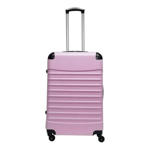 Castillo Quadrant - 2 Delige ABS Kofferset - Soft Pink -Mode Bagage Winkel 1200x1200 674