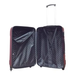 Castillo Quadrant 4 Delige ABS Kofferset - Zwart -Mode Bagage Winkel 1200x1200 693