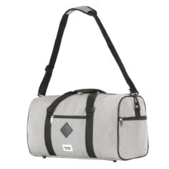 TravelZ Hipster Reistas | 36 Liter Compacte Weekendtas | 53 X 28 X 24cm | Grijs -Mode Bagage Winkel 1200x1200 741