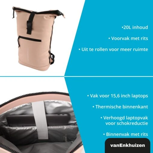 VanEnkhuizen Storm - Rugzak Roze -Mode Bagage Winkel 1200x1200 999