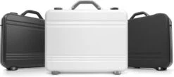 Matias Aluminium Attachékoffer White (Slim 12" - 15") -Mode Bagage Winkel 1200x532