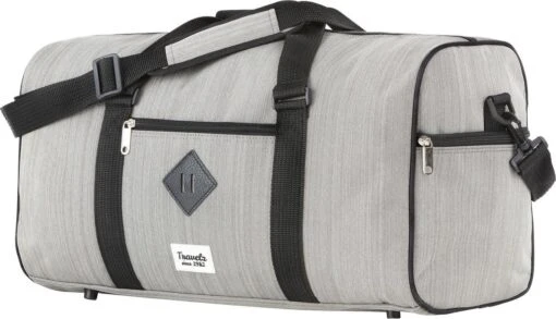 TravelZ Hipster Reistas | 36 Liter Compacte Weekendtas | 53 X 28 X 24cm | Grijs -Mode Bagage Winkel