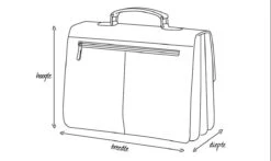 Tassia Pilotenkoffer - Handbagage - Dokterstas - Zwart (PL1620) -Mode Bagage Winkel 1200x715 4