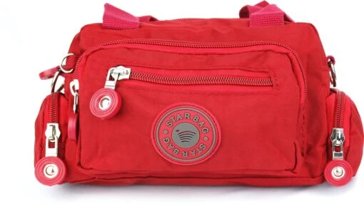 Starbag Reistas Crinkle-nylon Unisex Rood -(014-36) -kleine Tas - -Mode Bagage Winkel 1200x739 1