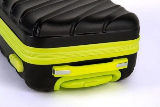 Decent Lumi Fix Handbagage Koffer - 55 Cm - Black/Lemon -Mode Bagage Winkel 1200x800 12