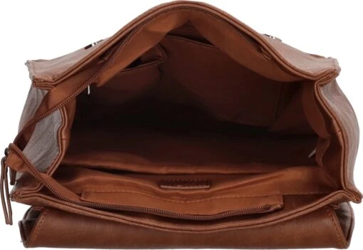 Enrico Benetti Caen 66593 Rugzak Met 14" Laptopvak - Cognac -Mode Bagage Winkel 1200x825 1