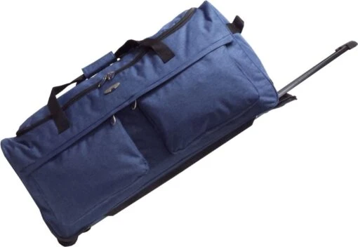 Castillo Oxford L - Grote Wieltas - 76 Cm - Blauw -Mode Bagage Winkel