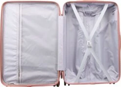 Royal Swiss - Kofferset - Cijferslot- Lichtgewicht Koffer - 4 Wielen- Rosé Gold -Mode Bagage Winkel 1200x860