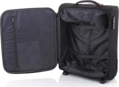 Travelite Cabin 2 Wheel Trolley Black -Mode Bagage Winkel 1200x879