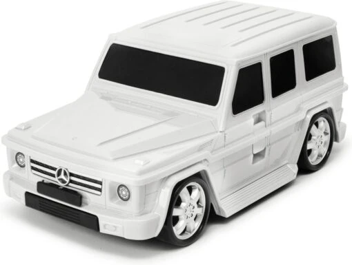 Mercedes-Benz G63 - Grijs - Kinderkoffer - Kinder Trolley - 20L -Mode Bagage Winkel