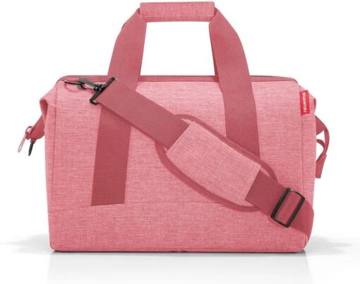 Reisenthel Allrounder M Reistas Sporttas - 18L - Twist Berry Roze -Mode Bagage Winkel 1200x947 2