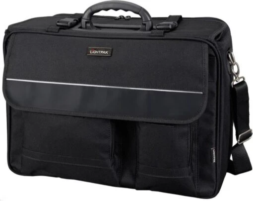 Lightpak The Flight - Attachékoffer - Zwart -Mode Bagage Winkel