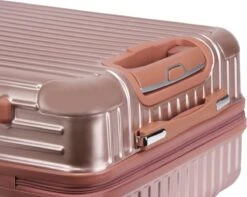 Royal Swiss - Kofferset - Cijferslot- Lichtgewicht Koffer - 4 Wielen- Rosé Gold -Mode Bagage Winkel 1200x955 1