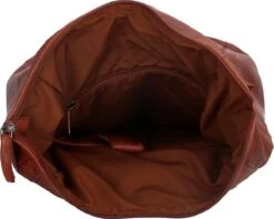 Old West Paint Rock Leren Rolltop Rugtas 13,3 Inch - Cognac -Mode Bagage Winkel 1200x961