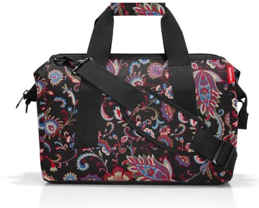 Reisenthel Allrounder M Reistas Sporttas - 18L - Paisley Zwart -Mode Bagage Winkel 1200x968 1