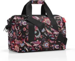 Reisenthel Allrounder M Reistas Sporttas - 18L - Paisley Zwart -Mode Bagage Winkel 1200x981