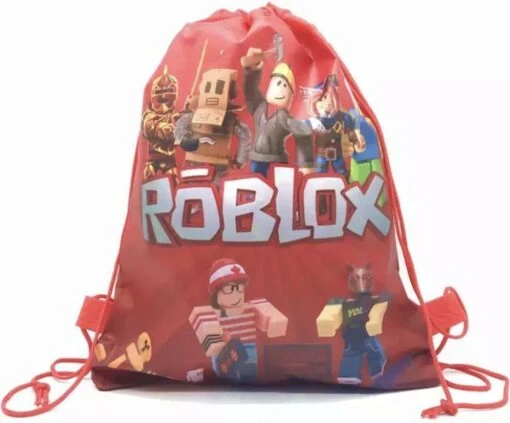 Merkloos Roblox Rugtas - Tas - Rugzak - Gymtas - Kinderrugzak - 35cm X 28cm - Lego - Rood - Roblox - Rugzak - Roblox Trekkoord Rugtas - Roblox Gymtas -Mode Bagage Winkel 1200x996 5