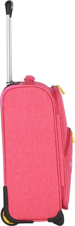 Travelite Handbagage Zachte Koffer / Trolley / Reiskoffer - Youngster - 44 Cm - Roze -Mode Bagage Winkel 400x1200