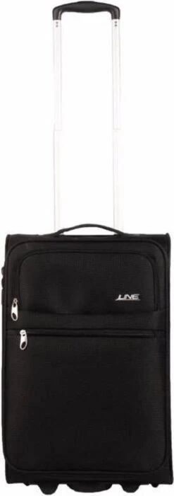 Line Brick Cabin Trolley 2 Wheel 55 Black -Mode Bagage Winkel 423x1200