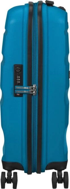 American Tourister Reiskoffer - Bon Air Dlx Spinner 55/20 Tsa (Handbagage) Seaport Blue -Mode Bagage Winkel 447x1200 2