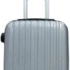 SB Travelbags 'Expandable' Handbagage Koffer 53cm 4 Wielen Trolley - Zilver -Mode Bagage Winkel 466x1200