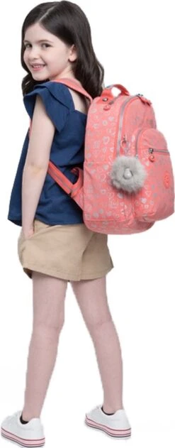 Kipling Seoul Go Small Laptoprugzak 13 Inch - Hearty Pink Met -Mode Bagage Winkel 470x1200 2