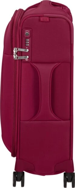 Samsonite Reiskoffer Met Laptopvak - D'Lite Spinner Uitbreidbaar (4 Wielen) 55 Cm Handbagage - Fuchsia - 2 Kg -Mode Bagage Winkel 481x1200