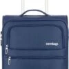 Travelbags Handbagage Zachte Koffer / Trolley / Reiskoffer - The Base - 55 Cm - Blauw -Mode Bagage Winkel 493x1200