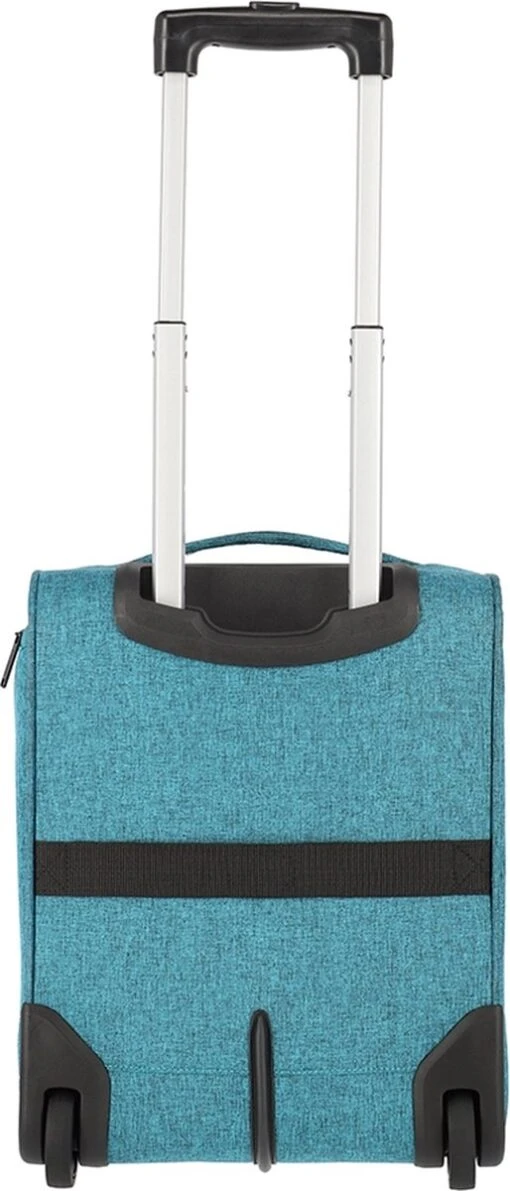 Travelite Handbagage Zachte Koffer / Trolley / Reiskoffer - Cabin - 43 Cm - Blauw -Mode Bagage Winkel