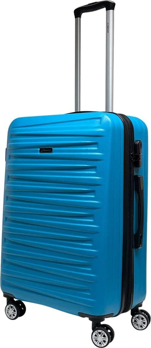 Benzi Leon Medium Reiskoffer 67 Cm - Exp - 65/74 Liter - Turquoise -Mode Bagage Winkel 520x1200 2