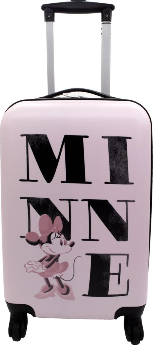 Minnie Mouse Trolley - Handbagage - Trolley Met Wieltjes -Mode Bagage Winkel