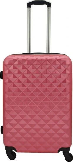 SB Travelbags Kofferset - 2 Delige 'Expandable' Koffer - Roze - 65cm/55cm -Mode Bagage Winkel 542x1200