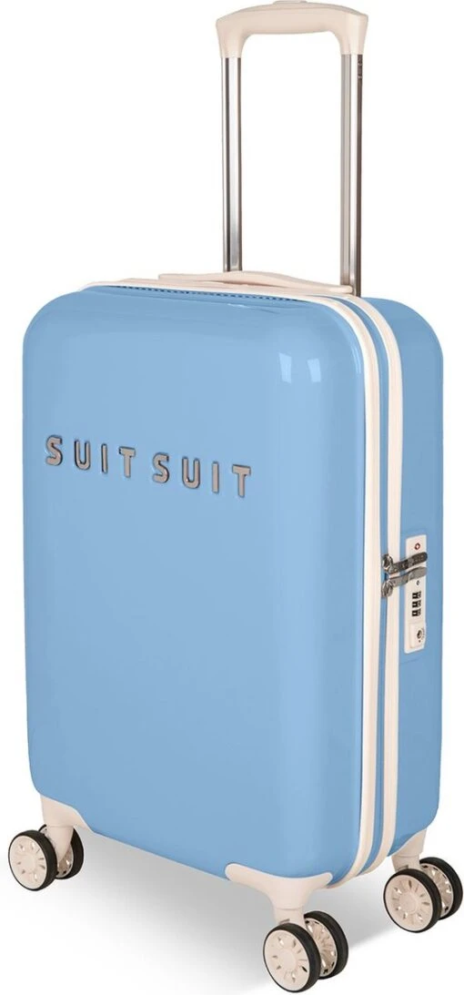 SUITSUIT - Fabulous Fifties - Alaska Blue - Handbagage (55 Cm) -Mode Bagage Winkel