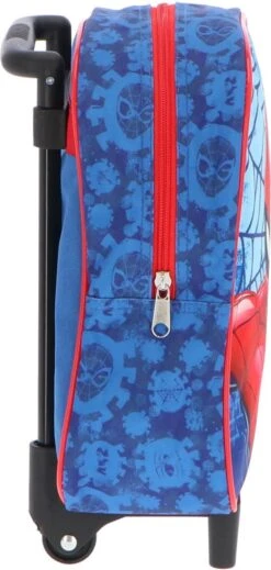 Spider-Man Spiderman Handbagage Reiskoffer/trolley - Blauw/rood - 28 Cm - Voor Kinderen -Mode Bagage Winkel 571x1200