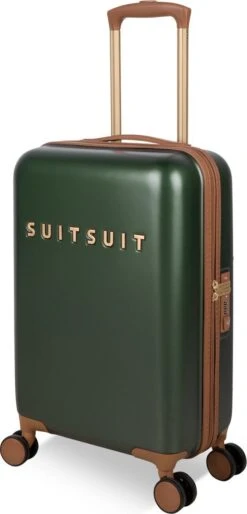 SUITSUIT - Fab Seventies Classic - Beetle Green - Handbagage (55 Cm) -Mode Bagage Winkel 577x1200