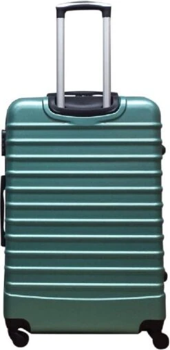 Castillo Quadrant 2 Delige ABS Kofferset (XL + S) - Lichtgroen -Mode Bagage Winkel 584x1200