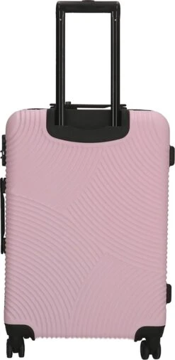 Enrico Benetti Koffer / Trolley / Reiskoffer - 65 X 41 X 25 Cm - 68 Liter - ABS - Maat M - Louisville - Roze -Mode Bagage Winkel 586x1200 5