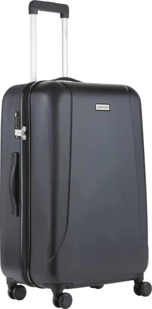 CarryOn Skyhopper Reiskoffer - 78cm TSA Trolley Met OKOBAN - Dubbele Wielen - Zwart -Mode Bagage Winkel 591x1200 2