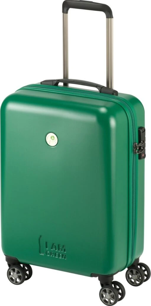 Princess Traveller I'm Green Atlantic - Handbagage Koffer - Groen - S - 55cm -Mode Bagage Winkel 593x1200 1