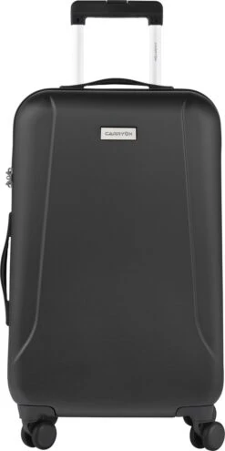 CarryOn Skyhopper Reiskoffer - 68.5cm TSA Trolley Met Expander En OKOBAN - Zwart -Mode Bagage Winkel 599x1200 4