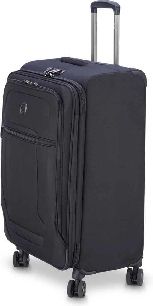 Delsey Helium DLX Reiskoffer - 71 Cm - Zwart -Mode Bagage Winkel