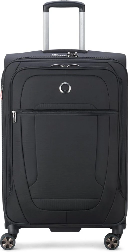 Delsey Helium DLX Reiskoffer - 71 Cm - Zwart -Mode Bagage Winkel