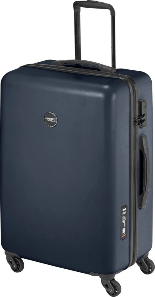 Princess Traveller PT01 - Reiskoffer - Platinum Navy - M - 67cm -Mode Bagage Winkel 628x1200 3