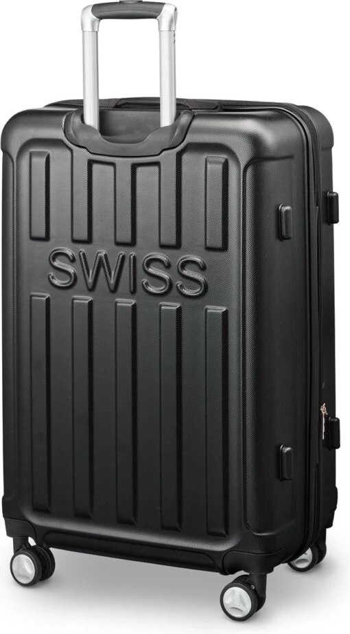 Swiss Alps - Reiskoffer - 78 Cm - 4 Wielen - Zwart -Mode Bagage Winkel 663x1200 4