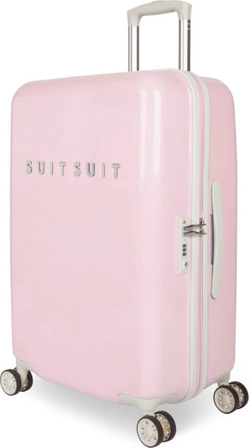 SUITSUIT - Fabulous Fifties - Pink Dust - Reiskoffer (66 Cm) -Mode Bagage Winkel