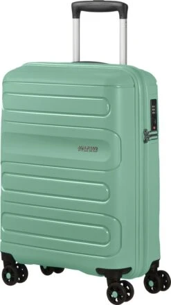 American Tourister Reiskoffer - Sunside Spinner 55/20 (Handbagage) Mineral Green -Mode Bagage Winkel 673x1200 1