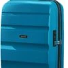 American Tourister Reiskoffer - Bon Air Dlx Spinner 55/20 Tsa (Handbagage) Seaport Blue -Mode Bagage Winkel 678x1200 1