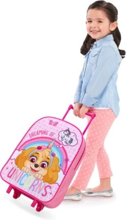 Paw Patrol SKYE Unicorn Eenhoorn Trolley Koffertje Vakantie Logeren Tripjes Roze Regenboog -Mode Bagage Winkel 686x1200 1