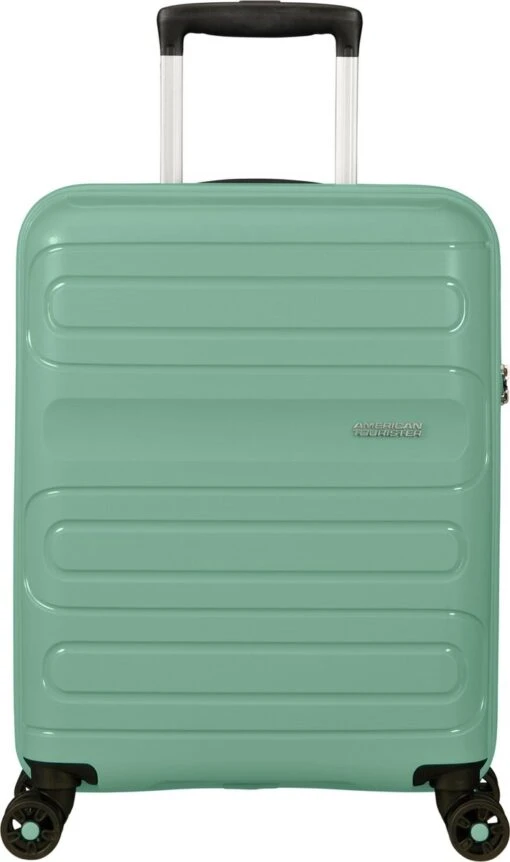 American Tourister Reiskoffer - Sunside Spinner 55/20 (Handbagage) Mineral Green -Mode Bagage Winkel